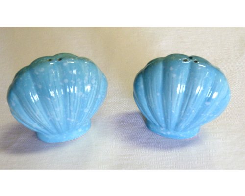 Salt & Pepper Shaker Seashell Beach