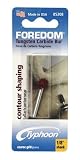 Foredom Typhoon Bur Coarse 1/8In Shank Ball Red