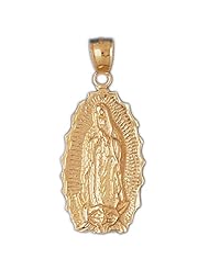 CleverEves 14k Gold Pendant Religious 6.7 - Gram(s)