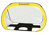 picture of Kickmaster Quick Up Goal And Target Shot - Yellow/Black