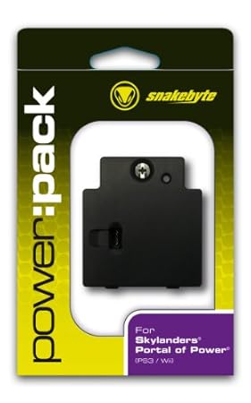 PS3, Wii power:pack Aufladbares Akkupack für Skylanders Portal of Power Wii / PS3