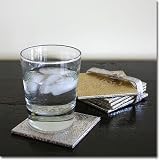 Review Pfeifer Studio  / Metallic Leather Coasters