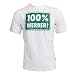 Sports : Werder Bremen T-Shirt "100% Werder" * weiss