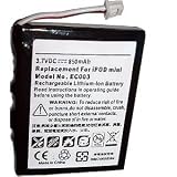 HQRP Replacement Battery for iPod Mini 4Gb / 6Gb (1st and 2nd Generation) + 2x (Two) Special Screwdrivers and Installation Manual