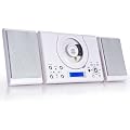 Musikcenter Stereoanlage CD-Player Denver MC-5000 wei�