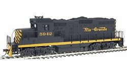 Walthers Trainline EMD HO Scale GP9M Locomotive Denver and Rio Grande Western