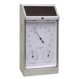 S&uuml;d Solar 03880 Wetterstation mit Solarbeleuchtung