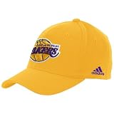 adidas Los Angeles Lakers Gold The Pivot Logo Flex Fit Hat