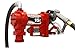Fill-Rite FR1210G 12V 15 GPM (57 LPM) Fuel Transfer Pump with Discharge Hose, Manual Nozzle, Suction Pipe, RED