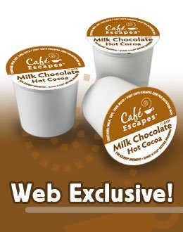 Green Mountain Coffee Roasters Gourmet Single Cup Milk Chocolate Hot Chocolate K-Cups Green Mountain - (Pack of 6)