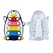 Dreaman Baby Kid 5-Note Xylophone Musical Toys Wisdom Development Penguin Blue