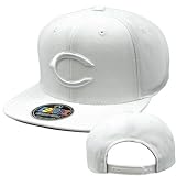 MLB American Needle ColorZ White Cap Hat Flat Bill Snapback Cincinnati Reds