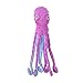 EXPAWLORER Best Squeaky Dog Plush Toys Pet Puppy Soft Treat Chew Toy Interactive Small to Medium Breeds Dogs Cats Playing Octopus Design 17