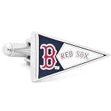 Boston Red Sox Pennant MLB Baseball Cufflinks Cuff Links