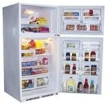 Haier 20.7 cu. ft. Frost-free Top Mount Refrigerator - Black