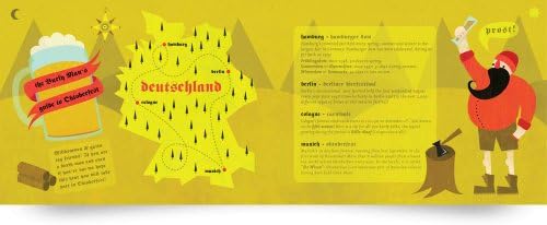 Burly Mans Guide to Oktoberfest by Zara Gerson (Giclee Art Print), They Draw & Cook & Travel