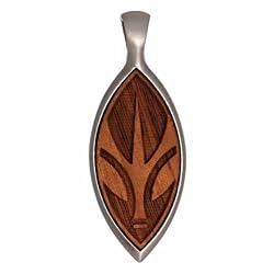 BICO AUSTRALIA JEWELRY (EW19) - MAYAN VOYAGER - MYSTERIOUS JOURNEY - Comes with a Generic 18 inch (to 20in) Adjustable 4mm Black Rubber Necklace.