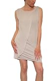 Women's Alice + Olivia Cross Front Dress in Light Grey