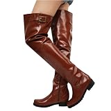 Nicole Thigh-High Tall Boot COGNAC
