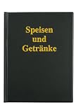 Produkt-Bild: Sigel SM104 Speisekarten-Mappe, mit 6 Sichth&uuml;llen f&uuml;r 12 Blatt, schwarz, Goldpr&auml;gung, Kunststoff, f&uuml;r A4, 1 ST
