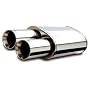 MagnaFlow 14816 Street Series Polished Stainless Steel Oval Muffler with Tip