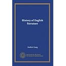History of English literature
