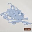 Baby Clothes Hangers - Blue - 4 Pk by Baby Milano.