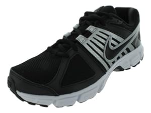 Nike Men's NIKE DOWNSHIFTER 5 RUNNING SHOES 10.5 (BLACK/BLACK/WHITE/MTLLC SILVER)