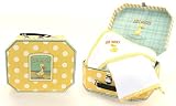 Michel Design Works Just Ducky Suitcase Hooded Towel & Wash Mitt Set