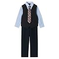 Boys' Cherokee&reg; 4-pc. Multi Stripe Vest Set - Navy