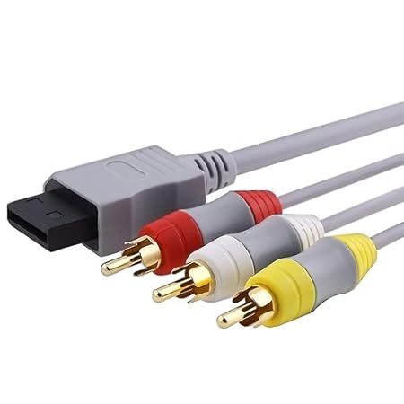 eForCity AV Composite Cable for Nintendo Wii