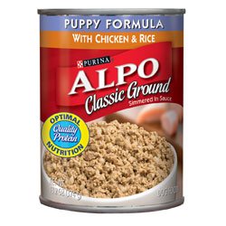 Alpo Classic Ground Puppy Formula with Chicken and Rice Canned Dog Food