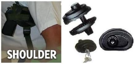 Shoulder GUN Holster, Makarov 9x18 , Camo,target, Law Enforcement, Security,206c, Comes with Free Trigger Lock ,
