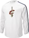 Cleveland Cavaliers adidas 3 Stripe Logo Only Long Sleeve T-Shirt