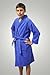 Soft Touch Linen Unisex Kids Hooded Terry Turkish Bathrobe 100% Cotton, Age:7-11