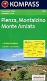 Kompass Karten, Pienza, Montalcino, Monte Amiata: Escursioni / Bike - Wandern / Rad - 