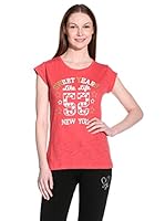 Sweet Years Camiseta Manga Corta (Coral)