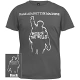 Rage Against The Machine - Battle Of The Bells Grey T-Shirt