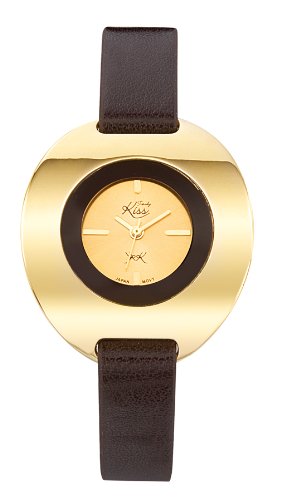 Trendy Kiss Damen-Armbanduhr Analog Leder braun TG2636-14 Preisvergleich