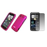 EMPIRE Hot Pink Rubberized Hard Case Cover + Screen Protector for T-Mobile  ....