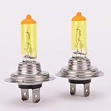Imported 2pcs/lots 12V 100w H7 Hyper Yellow 2600k Xenon Gas HID High Beam Light Bulbs RS.395.00 (52.00% Off) - Amazon