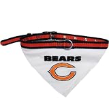 Pets First NFL Chicago Bears Collar Bandana, Small