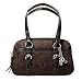 Coach Soho Signature Sateen Satchel Bag Tote 12680 Brown