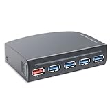 Syba 4 Port USB 3.0 Internal or External Hub with Extra Charging Port (SD-HUB20092)