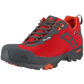 VAUDE Men's Boulder Race eVENT Low 20106, Herren Sportschuhe - Wandern, rot, (Dark-Red 202)