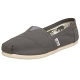 TOMS Women's Classic Canvas Slip-On,Ash,8.5 M US