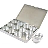 12 Display Boxes Gem Watch Clock Parts Holder Trays