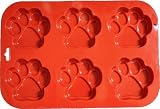 K9Cakery Silicone 6 Paw Pan, Medium