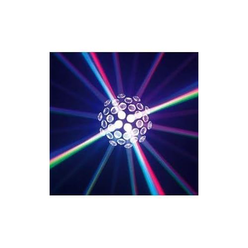 AMERICAN DJ モーター内蔵カラーLEDミラーボールエフェクト SUNRAY TRI LED DMX