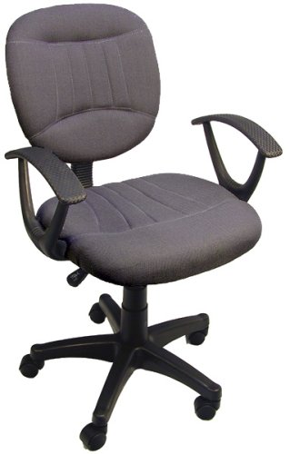 Dark Grey Manager's Office Chair with Arms